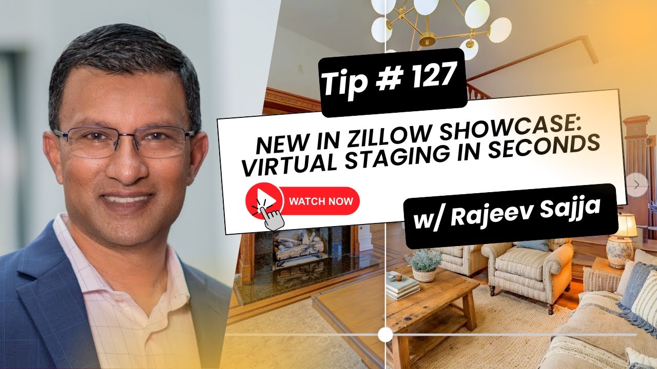 New in Zillow Showcase: Virtual Staging in Seconds