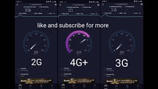 korek 2G-3G-4G+ Speed test خێرایی کۆرەک