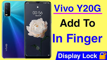 How To Add In Fingerprint Lock Vivo Y20G || Vivo Y20G In Fingerprint Screen Lock