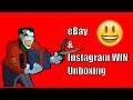 UNBOXING AN EBAY AND INSTAGRAM COMIC WIN!!!