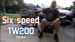 TW200 Engine swap Part One