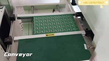 Automatic PCB Loader, Conveyor and SMT Pick and Place Machine with 6 Heads ZB4050LY
