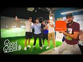 The Good Good Office Reveal! | We Got A Trackman Golf Simulator