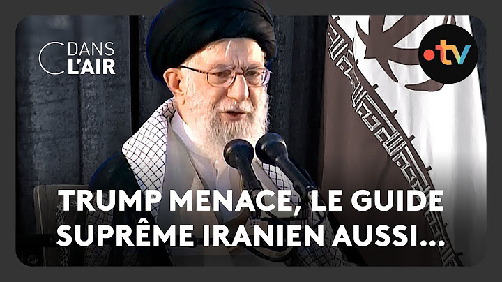 Trump menace, le guide suprême iranien aussi… - C dans l’air - 18.06.2025
