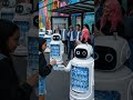 #AI#Robots distributing #free #water bottles in #national fare