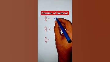 division of factorial #mathshorts #mathstricks #math #maths #mathematics #algebraic #fractiontricks