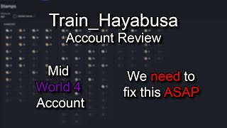 Idleon Account Review  Train_Hayabusa DISASTROUS MidWorld 4 Account #idleon #accountreview