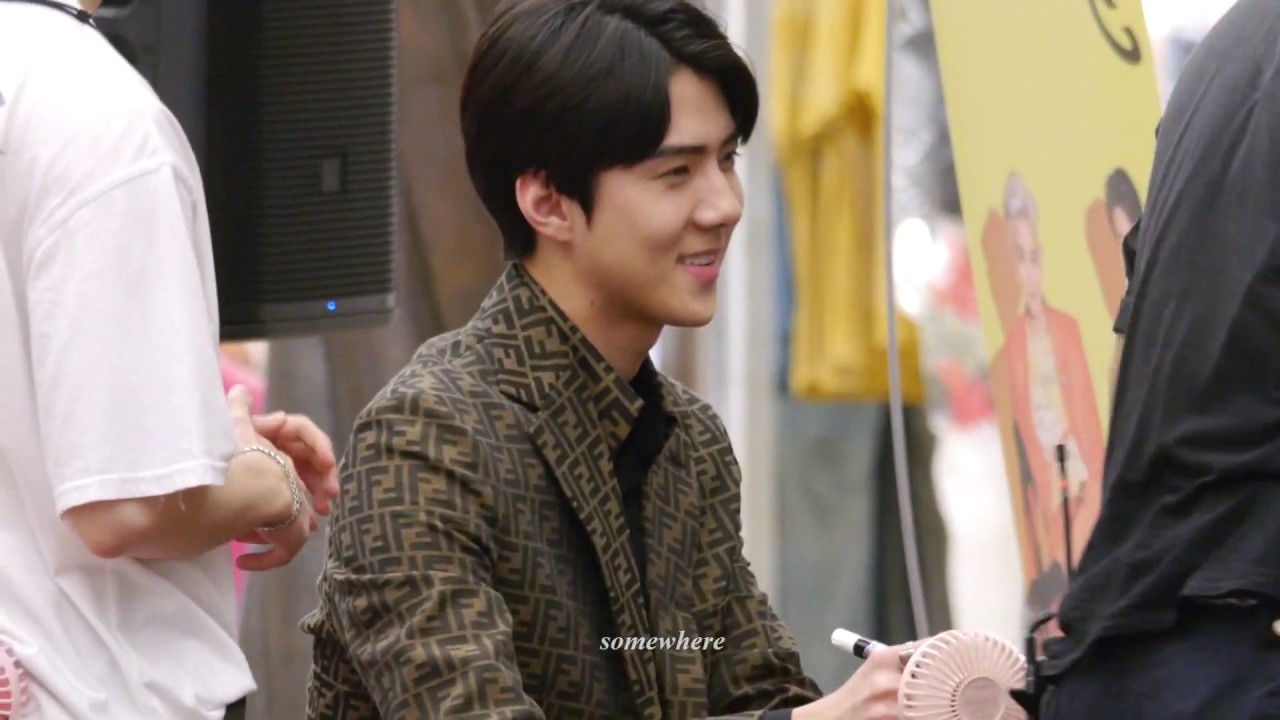 190724 EXO-SC FANSIGN EVENT SEHUN FOCUS