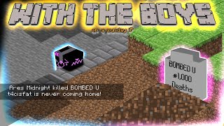 Minecraft with the boys (on a Sunday)