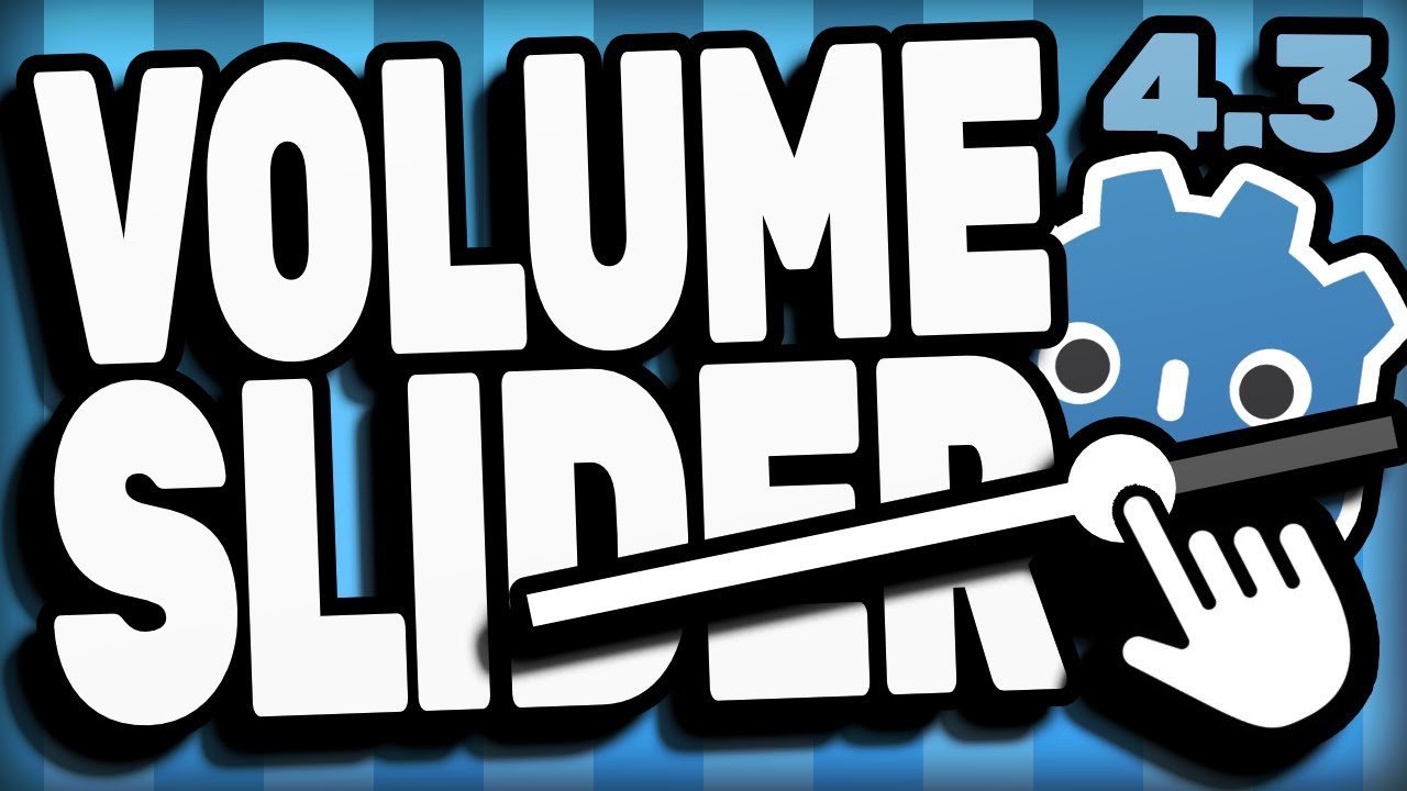 Volume Slider in Godot 4.3 - YouTube