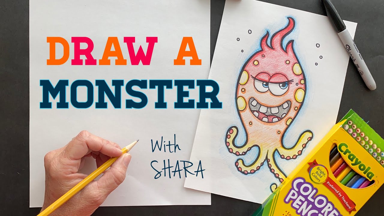 Draw a MONSTER with Shara
