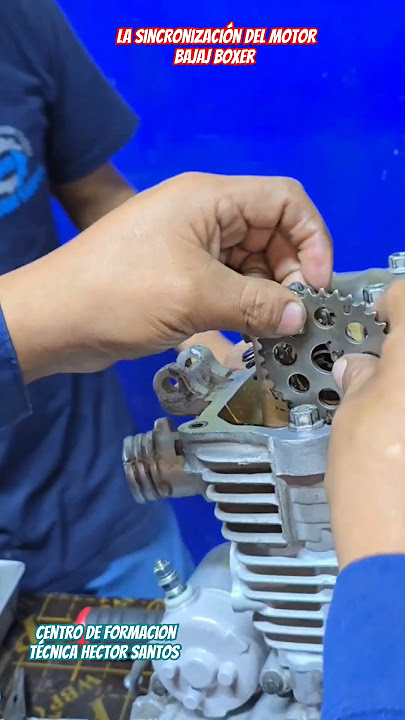 la sincronización del motor bajaj Boxer 150cc