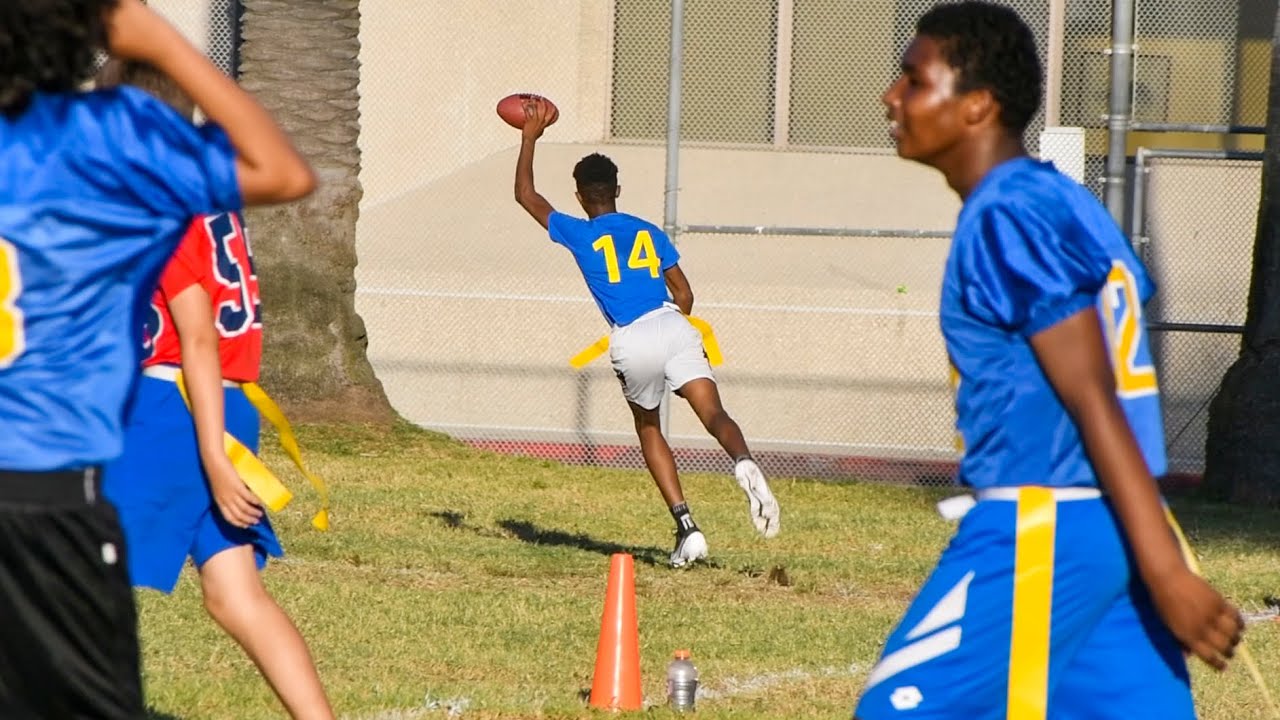 Interception to Touchdown Crozier MS - FIYA Flag Football 2021