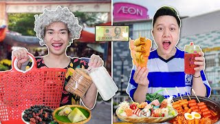 100k Ăn Sập Chợ Quê VS Trung Tâm Thương Mại