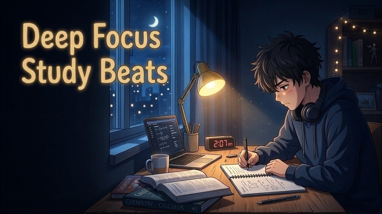 2 AM Deep Focus 📚 Lofi Study Beats | Calm Music for Studying, Coding ...