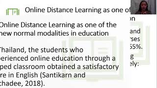 Development and Validation of an Electronic Learning Module in English 8