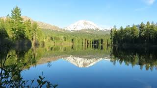 Manzanita Lake reflection - Lassen Volcanic National Park - California