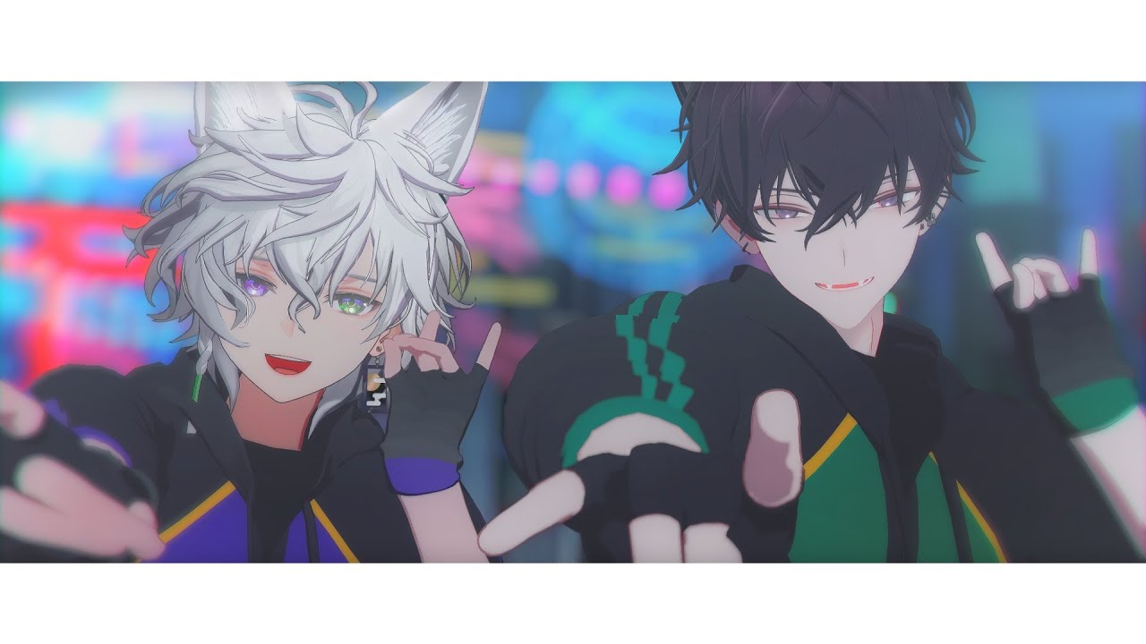 【にじさんじMMD】キスキツネ【佐伯イッテツ/叢雲カゲツ】※非公式衣装