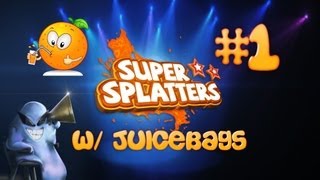 Super Splatters W/ Juicebags! Awesome Indie Action Game! Episode 1