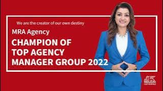 MRA Agency - Champion of Top Agency Manager Group 2022