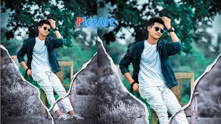 Picsart Dual Colour Effect Photo editing | Lightroom photo editing tutorial Hindi Raj Mobile Editing screenshot 3