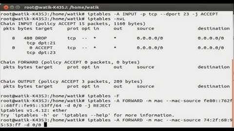 Konfigurasi Firewall pada Ubuntu