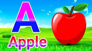 A for apple | अ से अनार | abcd | Abc phonics song nursery rhymes