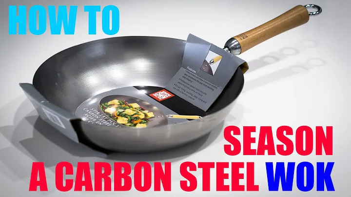 How to Season a Carbon Steel Wok Joyce Chen 12 inc...