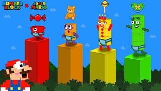 Мульт Palace Pattern Mario And Numberblocks Babies Candy Game Animation