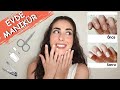 EVDE PRATİK MANİKÜR NASIL YAPILIR ?💅│Evdeki Malzemelerle Kolay Manikür Yapımı, Manicure at home