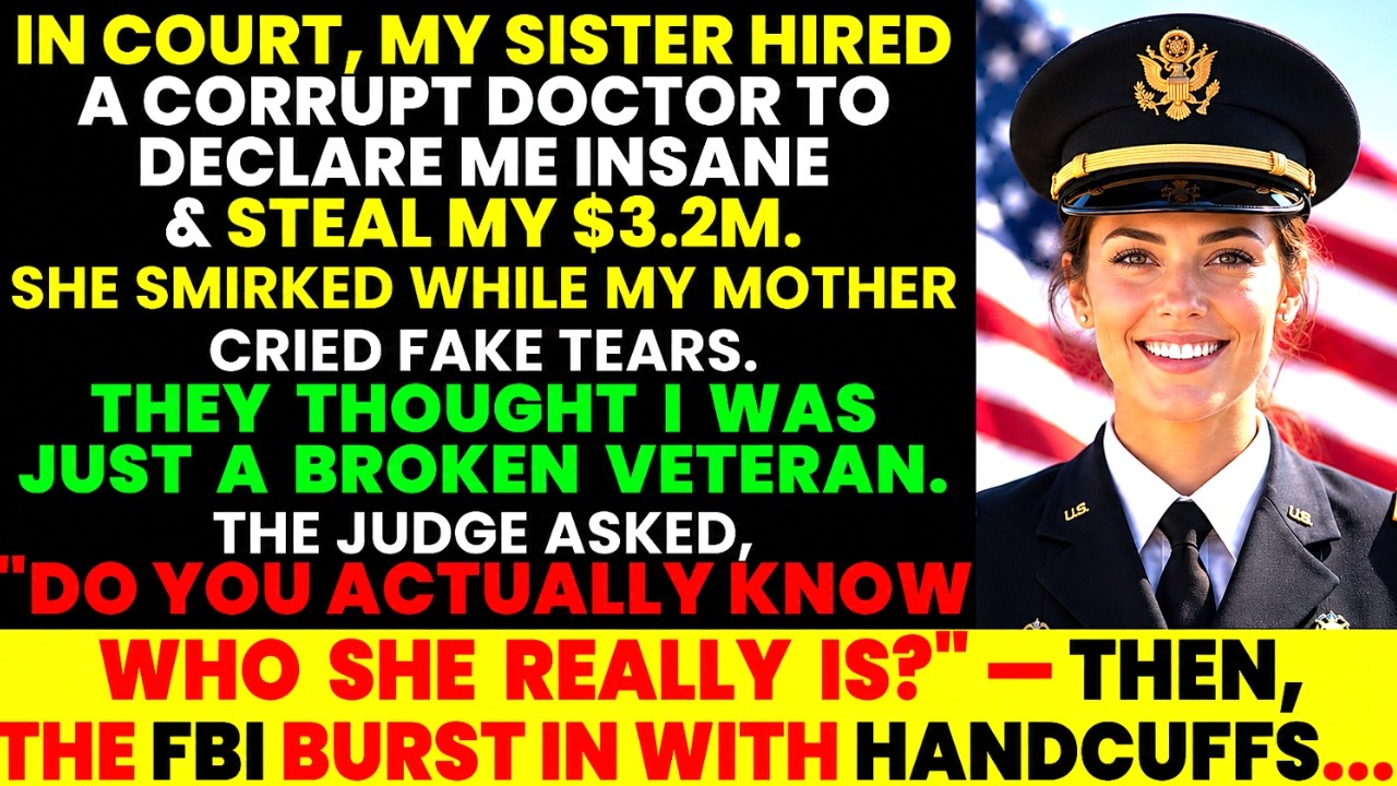 I sat in that courtroom with my own sister smiling at me across the aisle, and for a full minute, I thought I had already lost. I thought she was right. I thought I really was the one everyone...