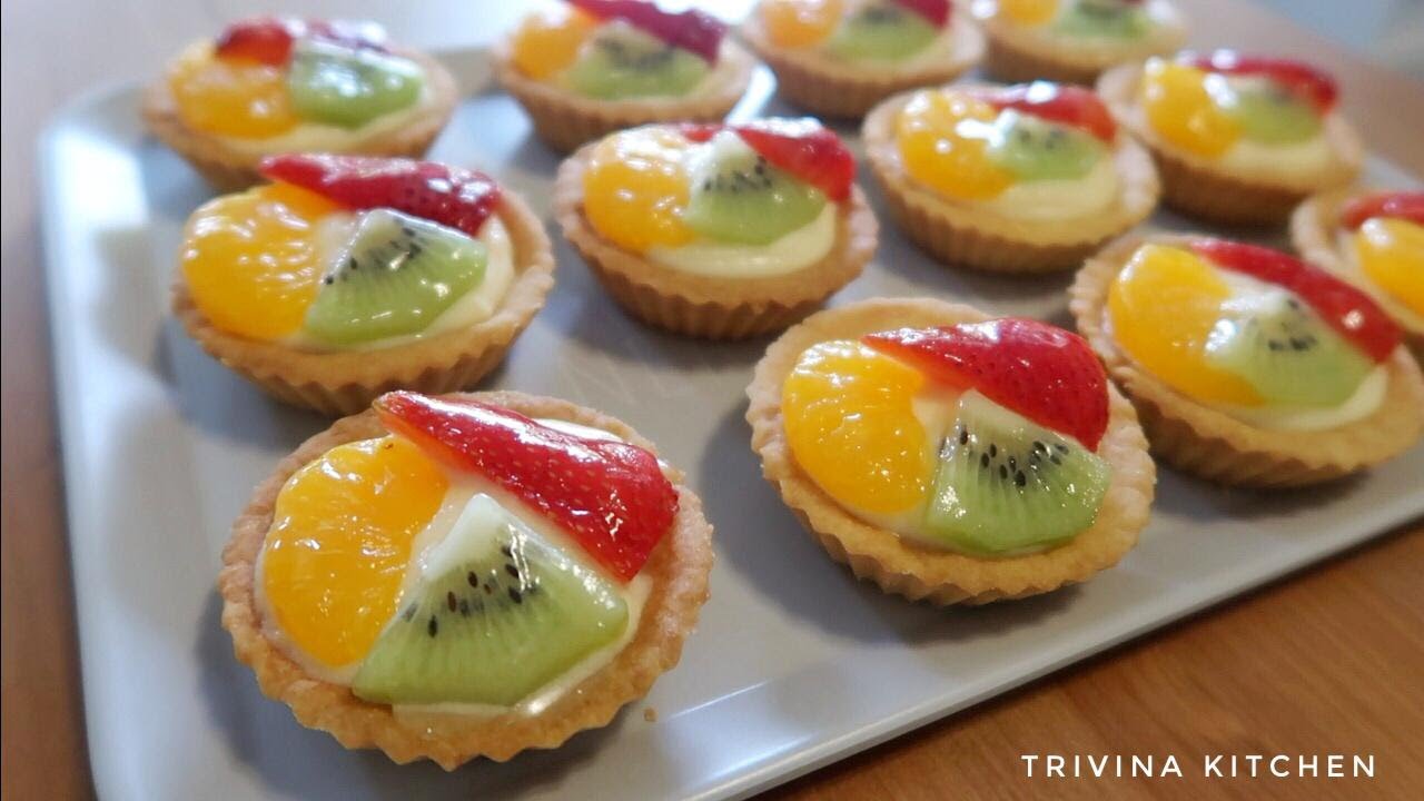 Jualan ini pasti laris! PIE BUAH MINI | MINI FRUIT TART Recipe