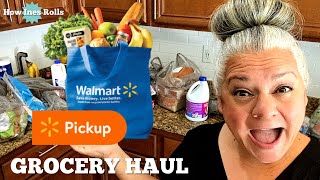 Stock Up Grocery Haul with WALMART PICKUP