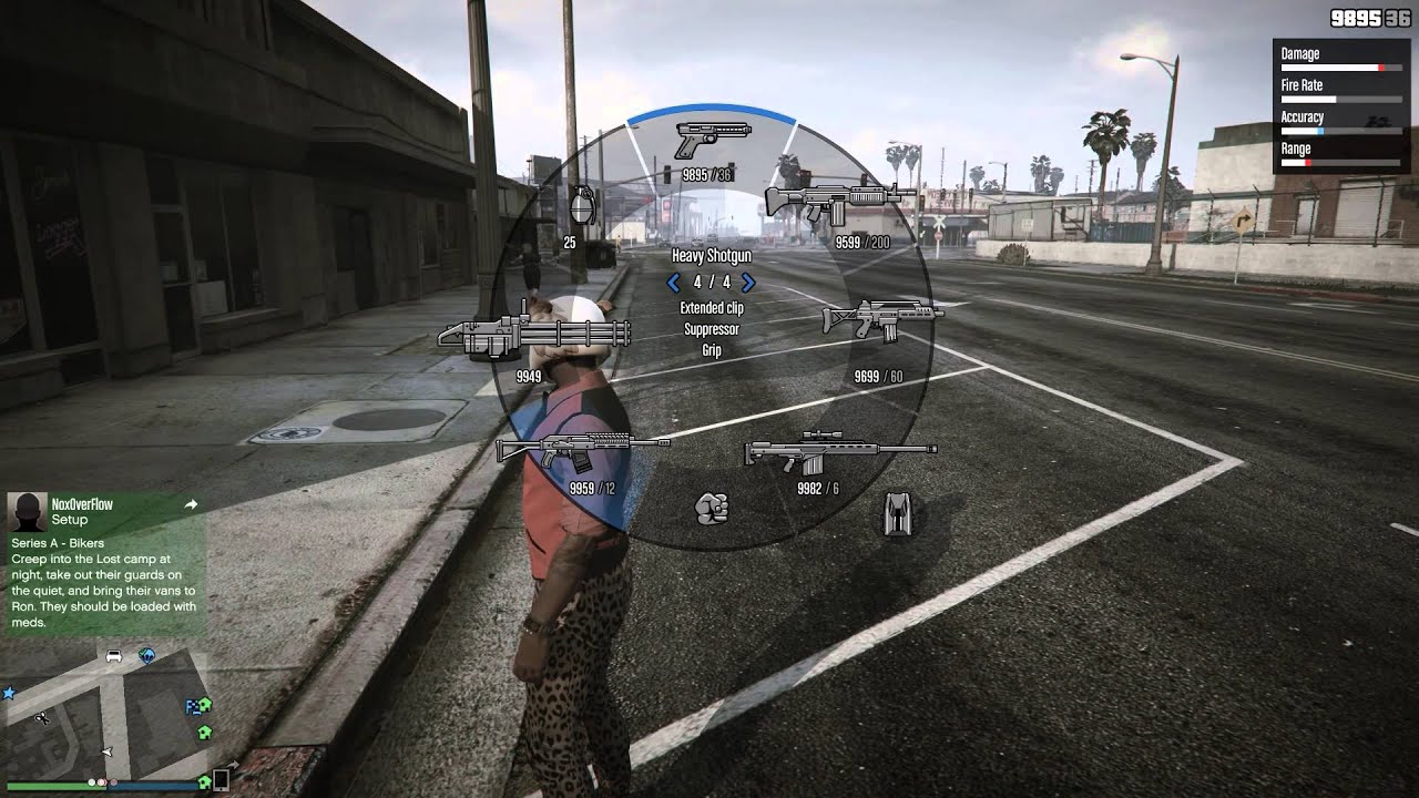 GTA Weapon drop bug