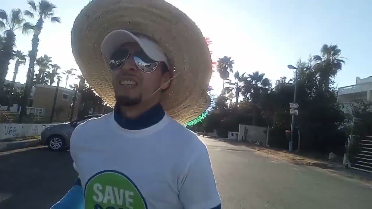 Save Soil Challenge, Fifth city. I ran for 1 hour in Bouznika to support 