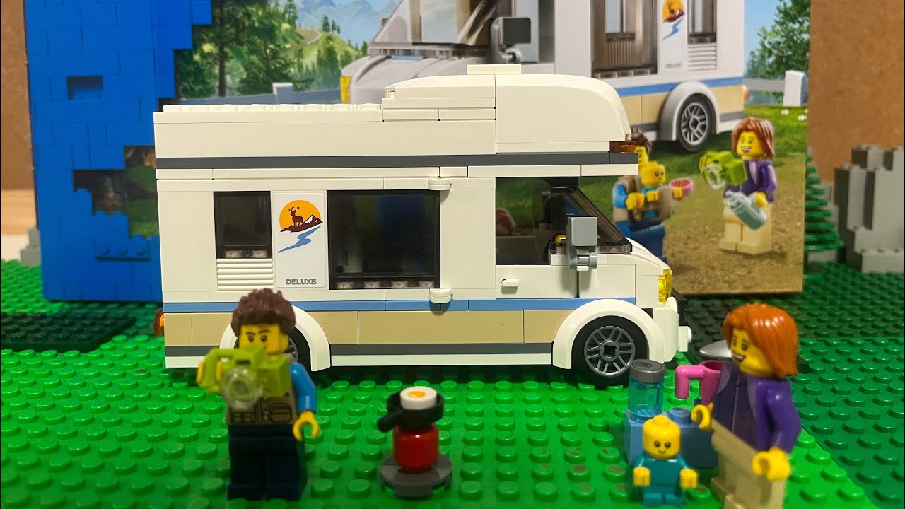 【LEGO Switch studio】 レゴ ホリデーキャンピングカー 60283 レビュー （Lego Holiday Camping