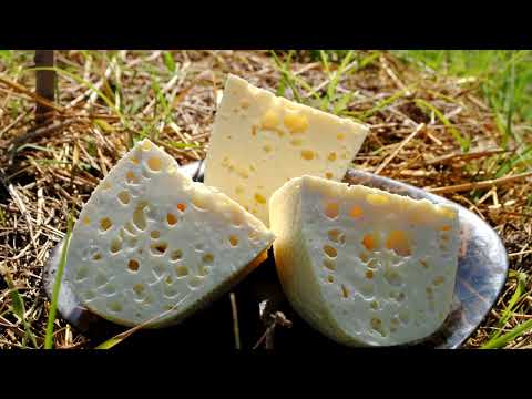 მოსეს ფერმის ზაფხულის ხმელი ყველი..Georgian Dry Cheese...