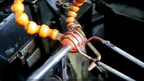 Shaft induction hardening CEIA - induction generator