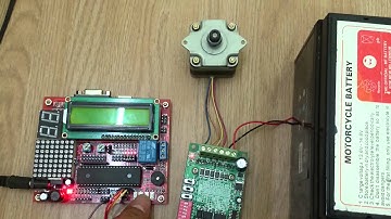 Điều khiển động cơ bước bằng modul TB6560