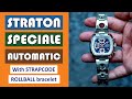 Straton SPECIALE AUTOMATIC Review, with Strapcode Bracelet