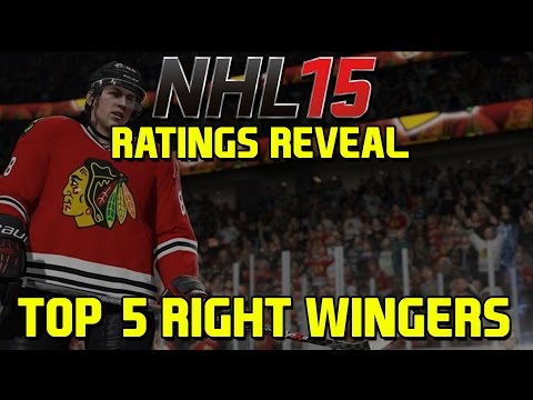 NHL 15 Ratings Reveal: Top 5 Right Wingers