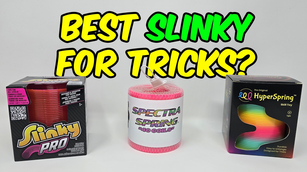 Which Slinky Performs Best? Pro vs Spectra vs Hyperspring - YouTube