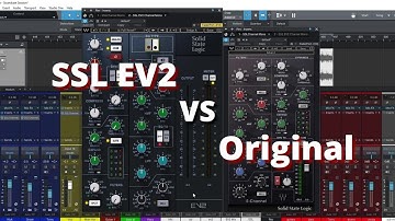 Waves SSL EV2 VS Original SSL-E Channel