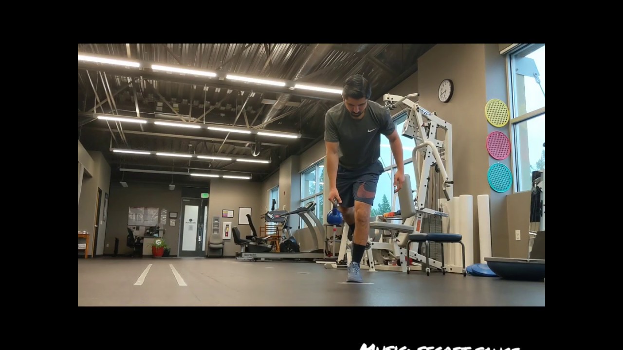 Single Leg RDL KB Pendulums - YouTube