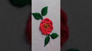 amazing flower hand embroidery designs/#shorts #embroidery