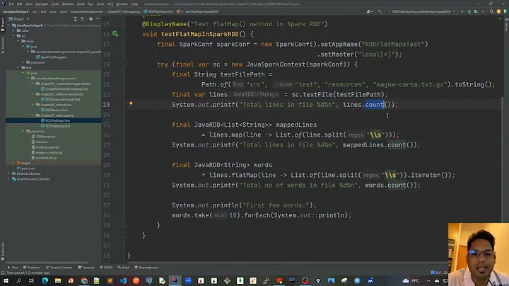 42 - Spark RDD Transformations - flatMap() - Code Demo 2