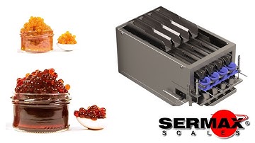 Caviar Linear Weigher / Pesadora Lineal para Caviar SERMAX SCALES / Weighing machine.