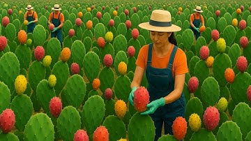 Trang Trại Xương Rồng Lê Gai - Bí Mật TRIỆU ĐÔ Từ Cây Sa Mạc