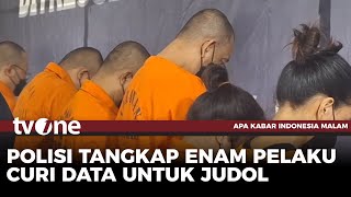 Polisi Tangkap 6 Pelaku Sindikat Pencuri Data untuk Judol | AKIM tvOne