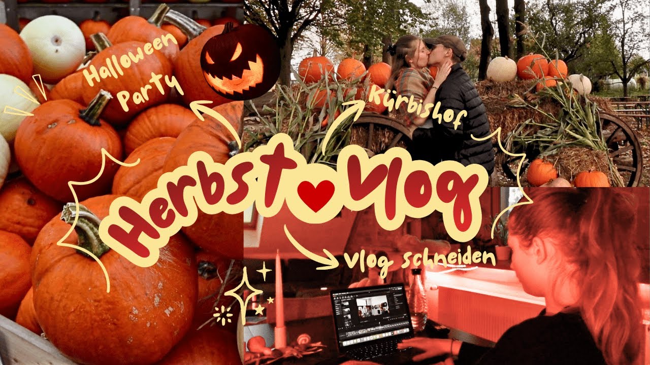 mein PERFEKTER Herbst 🍁🎃 || Deko Shopping, Halloween Party, Food, Kürbishof